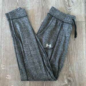 Under Armour Heathered Grey Heat Gear Joggers Women XS